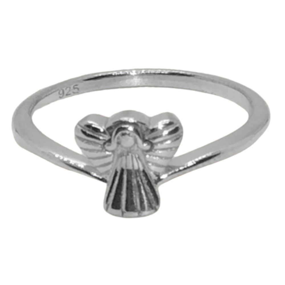 Sterling Silver ANGEL Ring. Size 9 NWOT